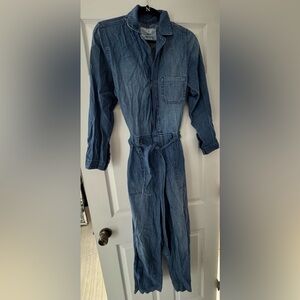 Denim Blue Jumpsuit